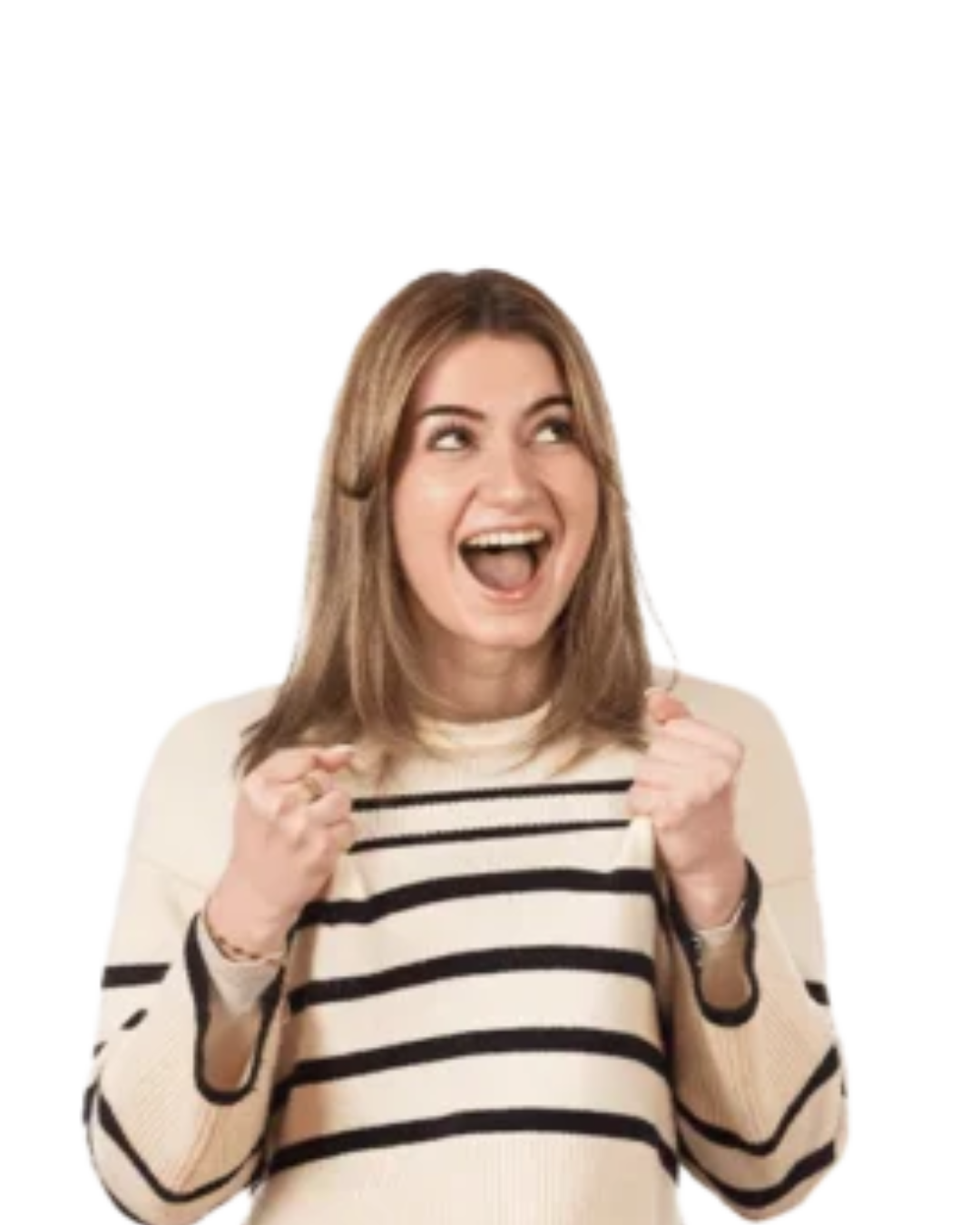 Étudiante heureuse d'avoir trouvé un Bachelor UP' en ligne chez Écoris ONLINE, en rentrée décalée.